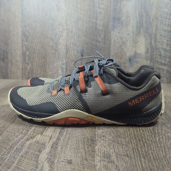 Merrell Trail Glove 6 Athletic Barefoot Men's Size 9.5 Brown Hiking Outerwear - Picture 8 of 14
